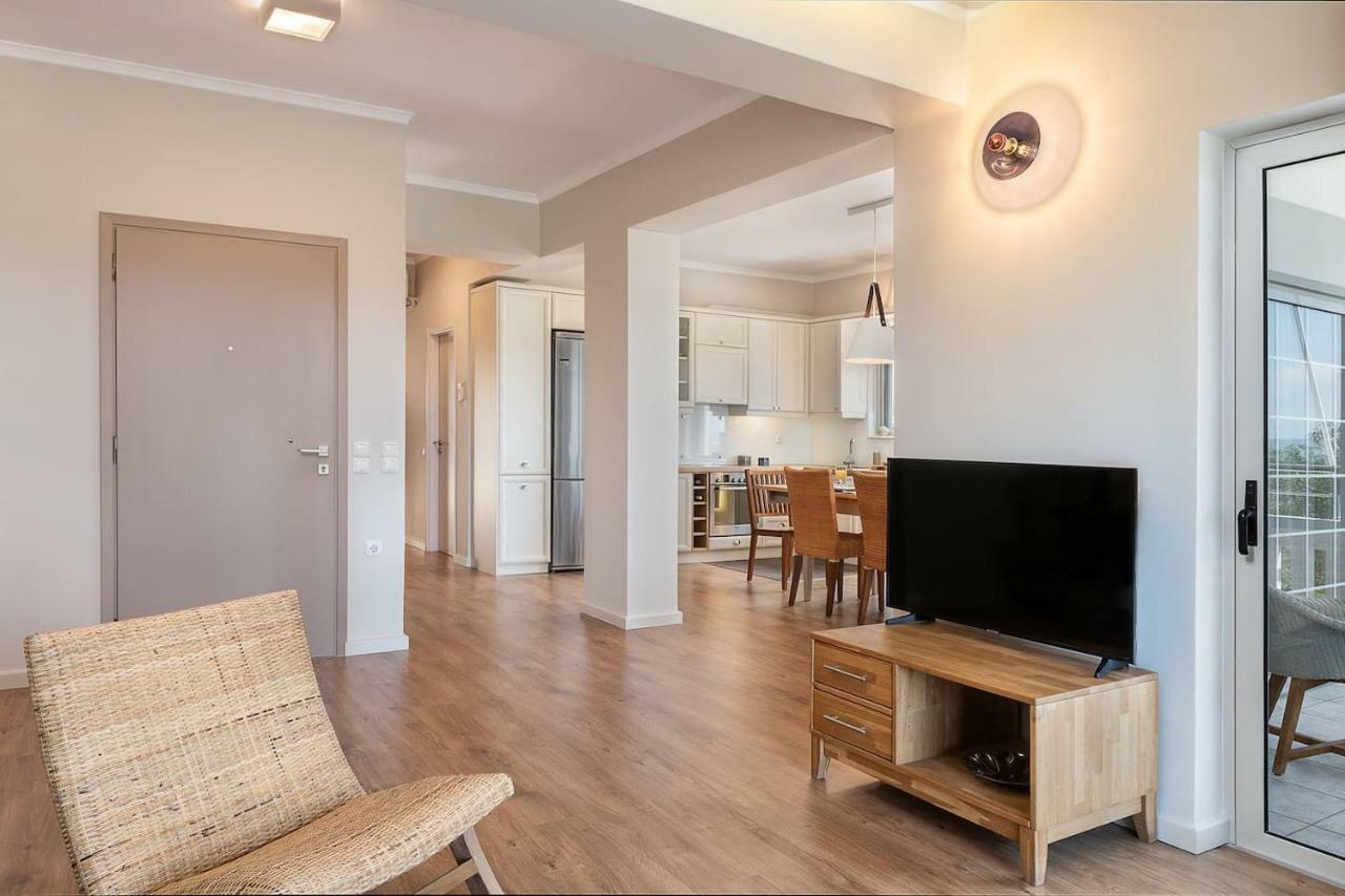 Anemone Holiday Apartment Kato Daratso Bagian luar foto